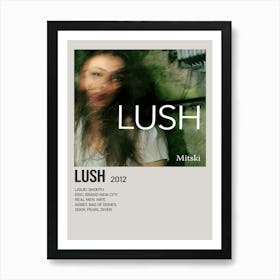 Mitski 2012 Lush Album Cover Canvas Poster Bedroom Decor 2 Art Print