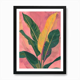 Banana Leaf 2 Art Print