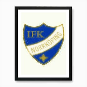 Ifk Norrkoeping Allsvenskan Sweden Art Print