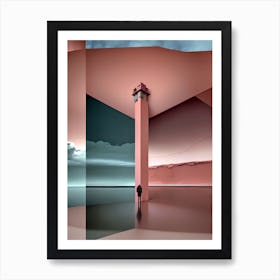 Solitary Tower Art Print