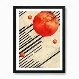 Red Planet 5 Art Print