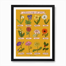 Blooming All Year 2 Art Print