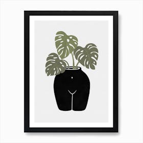 Bodytanical Vase Art Print