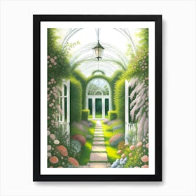 Into The Garden Art 1 Art Print