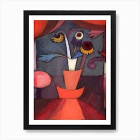 Autumn Flower, Paul Klee Art Print