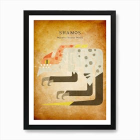 Shamos Vintage Art Print