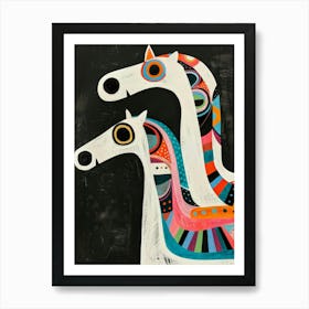 Horses Art Print