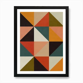 Geometric Shapes - CE01 Art Print