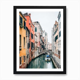 A Canal In Venice 3 Art Print