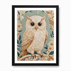 Wise Owl Art Print