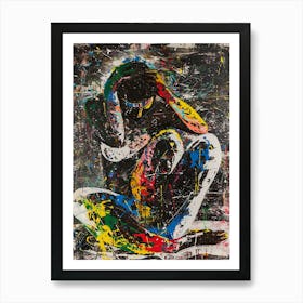'The Woman' By Person Art Print