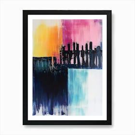 Abstract Contemporary Acrylic Art Print