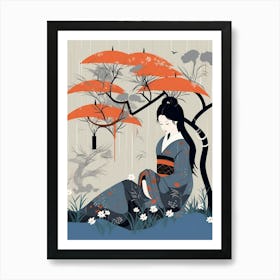 Haiku Poetry Japanese Style 12 Art Print