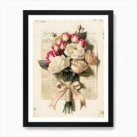 Bouquet Of Roses 4 Art Print