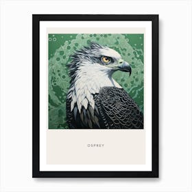 Ohara Koson Inspired Bird Painting Osprey 2 Poster Art Print