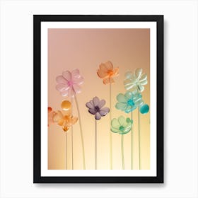 Glass Flowers 2 Art Print