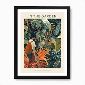 In The Garden Poster Royal Botanic Garden Edinburgh United Kingdom 10 Art Print