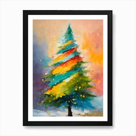 Christmas Tree 6 Art Print