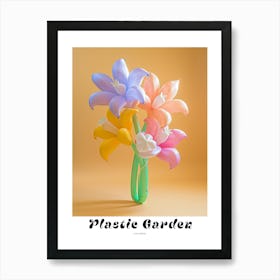 Dreamy Inflatable Flowers Poster Columbine 3 Art Print