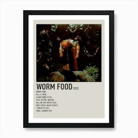 Cavetown Worm Food Canvas Poster Bedroom Decoration 3 Art Print