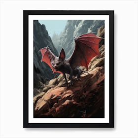 Niccheyne A European Free Tailed Bat In Its Natural Environme 472dd2f3 5f79 47cf Ae2a Bf3165bb4dbb 0 Art Print