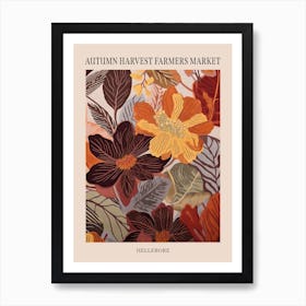 Fall Botanicals Hellebore 2 Poster Affiche