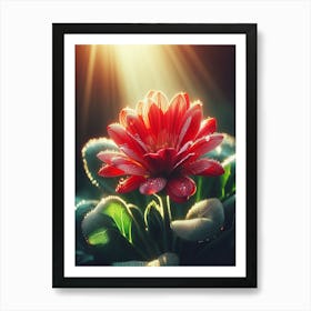 Red Flower 1 Art Print