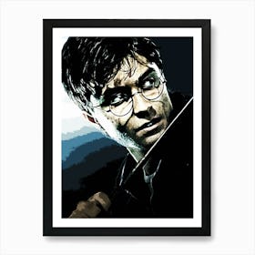 Harry Potter 7 Art Print