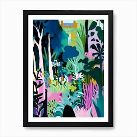 Gothenburg Botanical Garden, Sweden Abstract Still Life Art Print