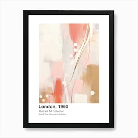 World Tour Exhibition, Abstract Art, London, 1960 11 Art Print