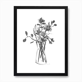 Flowers Art Print