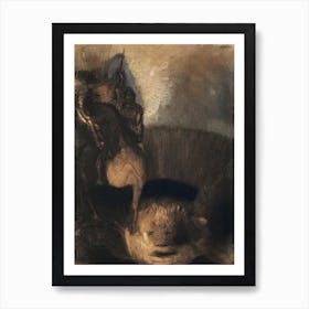 Saint George And The Dragon, Odilon Redon 1 Art Print