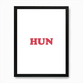 Hun Art Print