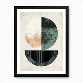 Newton Bauhaus Mid Century Art Print