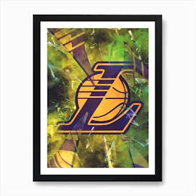 Los Angeles Lakers 1 Art Print