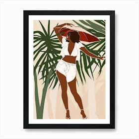 Afro-American Woman 47 Art Print