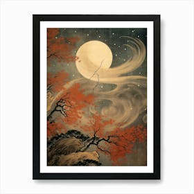 Haiku Poetry Japanese Style 4 Art Print