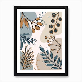 Autumn Leaves 5 Art Print