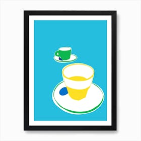 Cup Of Tea for two Art Print