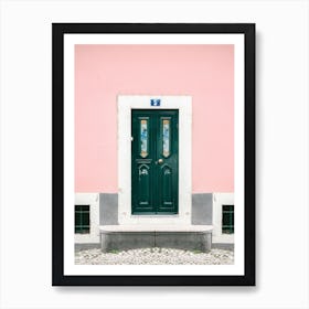 Lisbon Door Number 5 Art Print