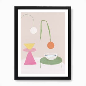 Abstract Furniture Art Print