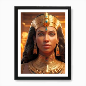 Cleopatra Portrait Artwork 19 Art Print