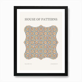 Tile Pattern Poster 48 Art Print