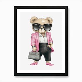 Teddy Bear Art Print