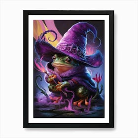 Frog Witch 1 Art Print