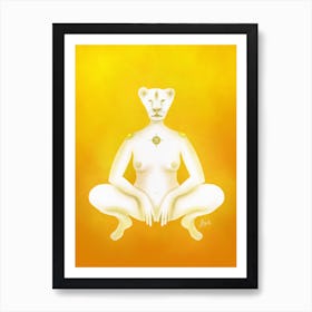 Feline Goddess Art Print