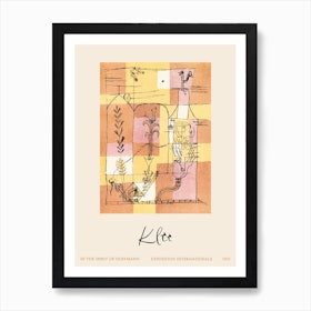 In The Spirit Of Hoffmann Poster, Paul Klee Art Print