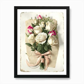 Bouquet Of Roses 3 Art Print