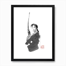 Samurai Young Art Print