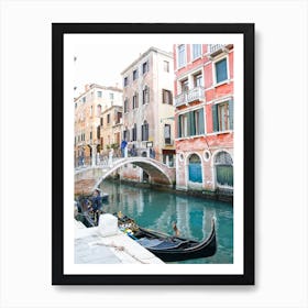 Venice Gondola Art Print